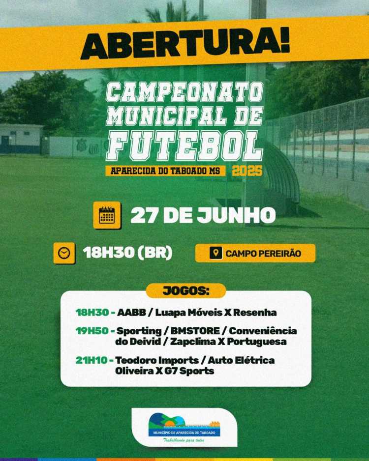 CAMPEONATO MUNICIPAL DE FUTEBOL