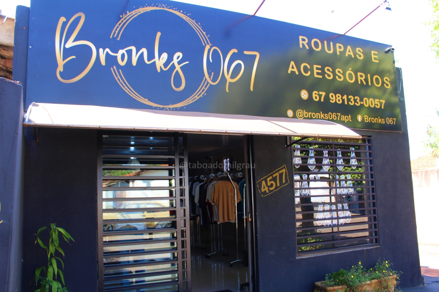 Loja Bronx067 apresenta novidades em moda masculina!