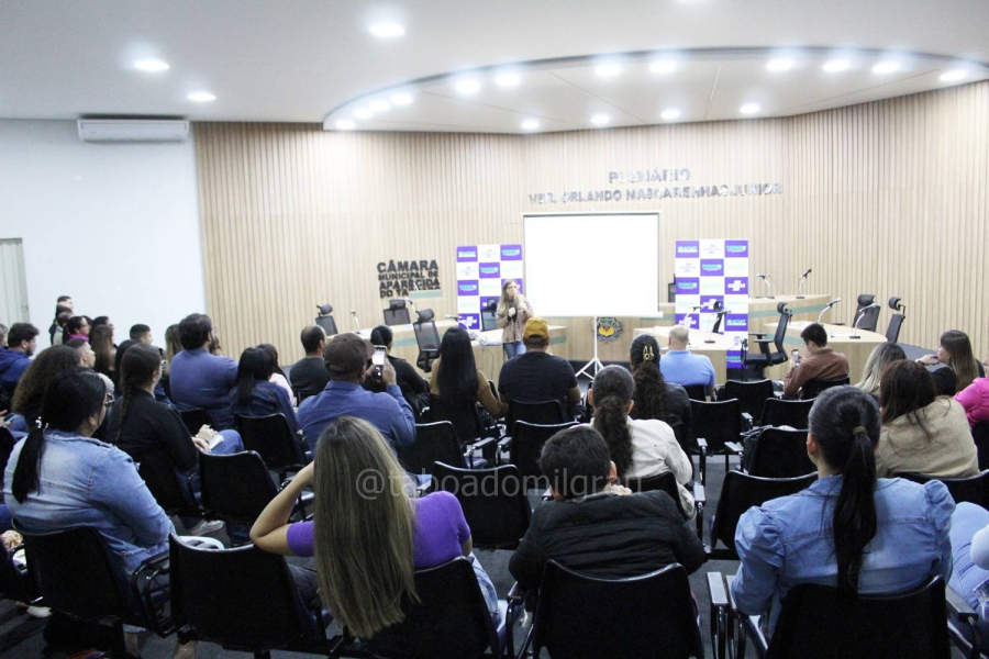 PALESTRA SOBRE VENDAS É REALIZADA EM APARECIDA DO TABOADO